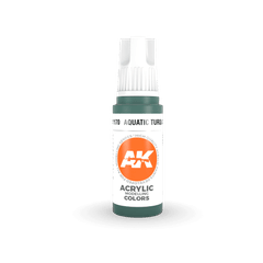 AK Interactive:  3G Acrylic Aquatic Turquoise 17ml